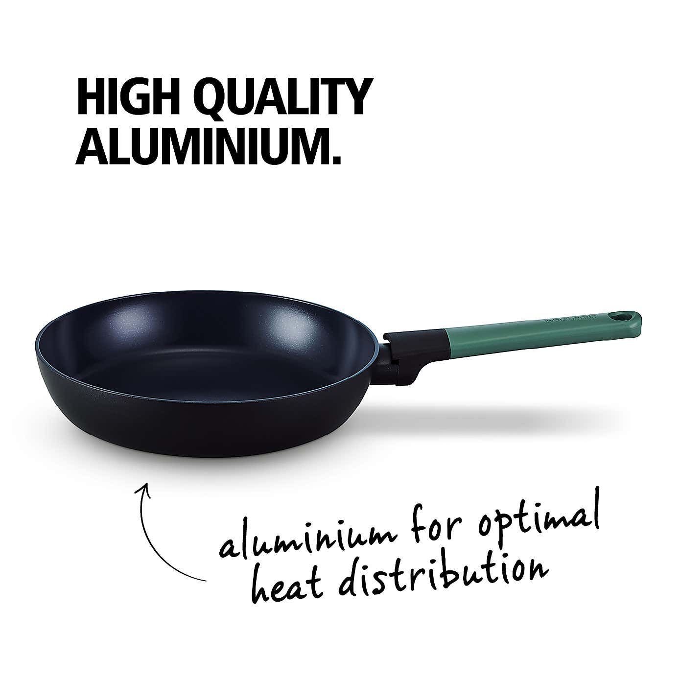 Brabantia Non-Stick Aluminium Frying Pan, 24cm