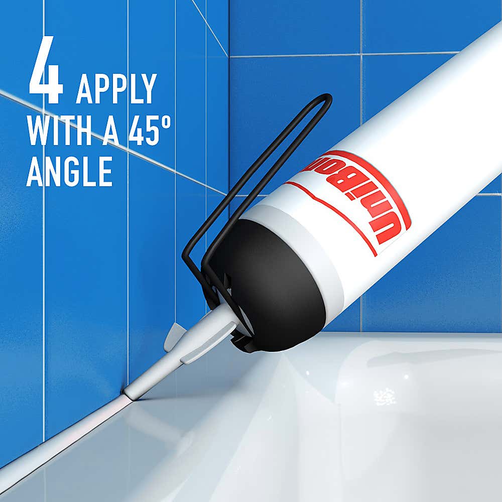 UniBond Bath and Kitchen Translucent Sealant 208g