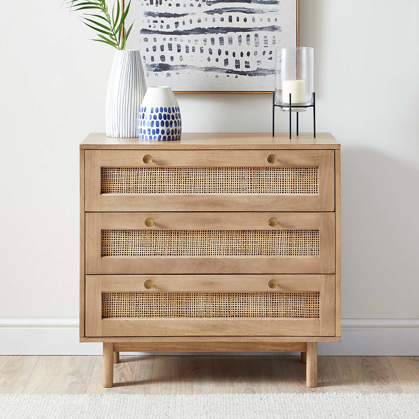 Indi 3 Drawer Chest