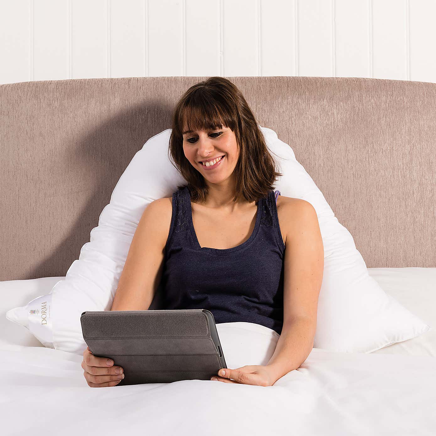 Dorma Full Forever V-Shaped Firm-Support Pillow