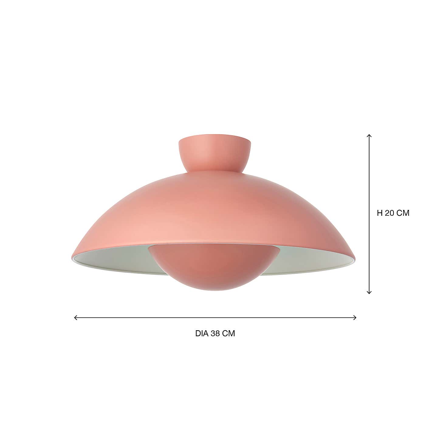 Elements Levi Metal Easy Fit Pendant Shade