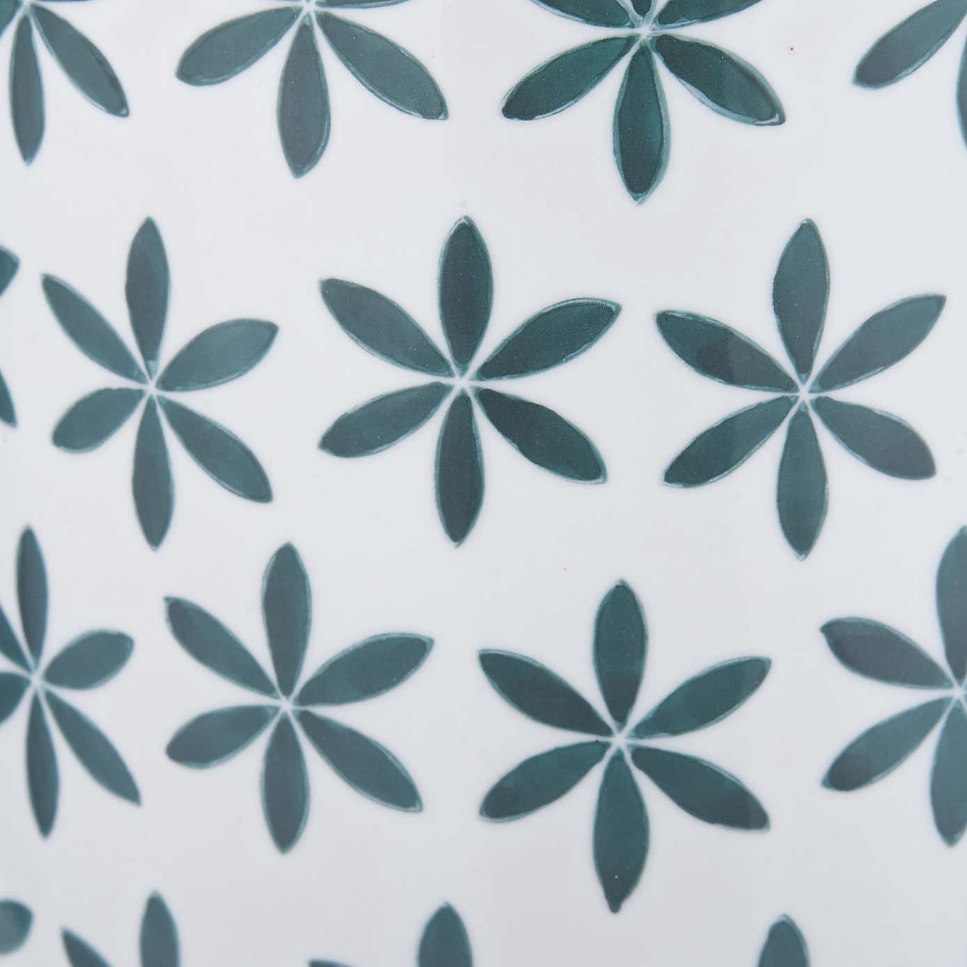 Thea Gold Leaf Ceramic Ginger Jar