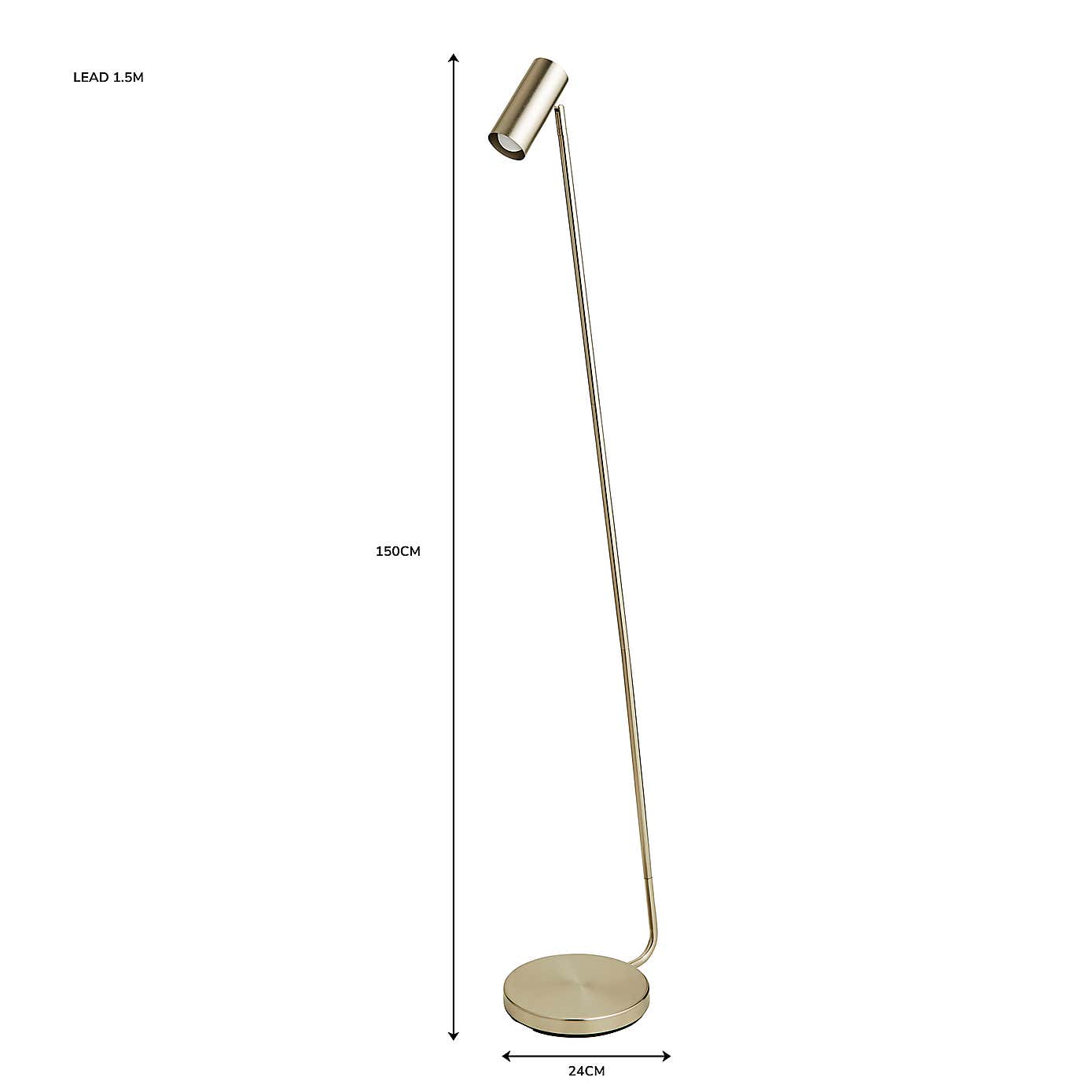 Lilou Integrated LED Dimmable Floor Lamp