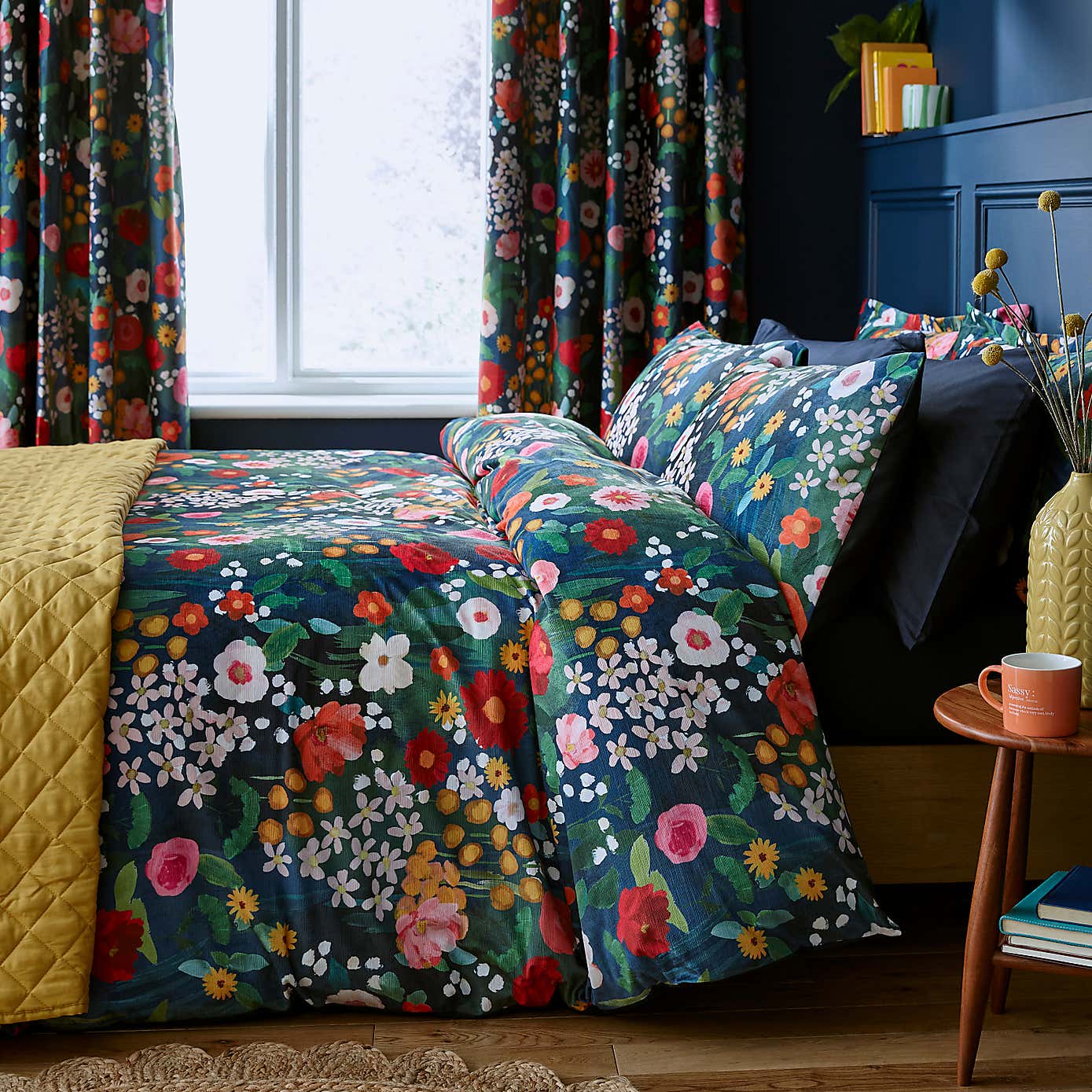 Midnight Garden Duvet Cover & Pillowcase Set