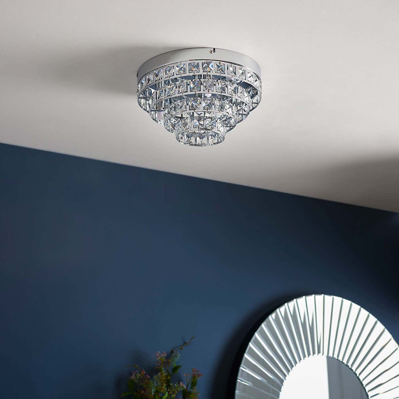 Vogue Motown 4 Light Flush Ceiling Fitting