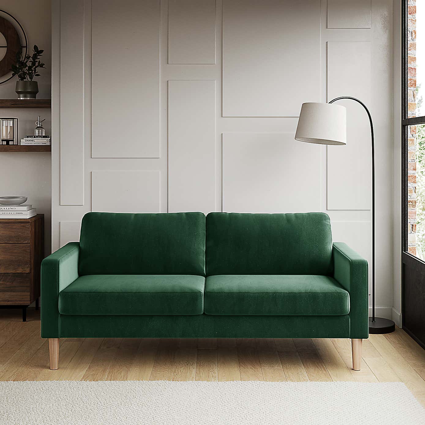 Velvet Bottle Green Swatch