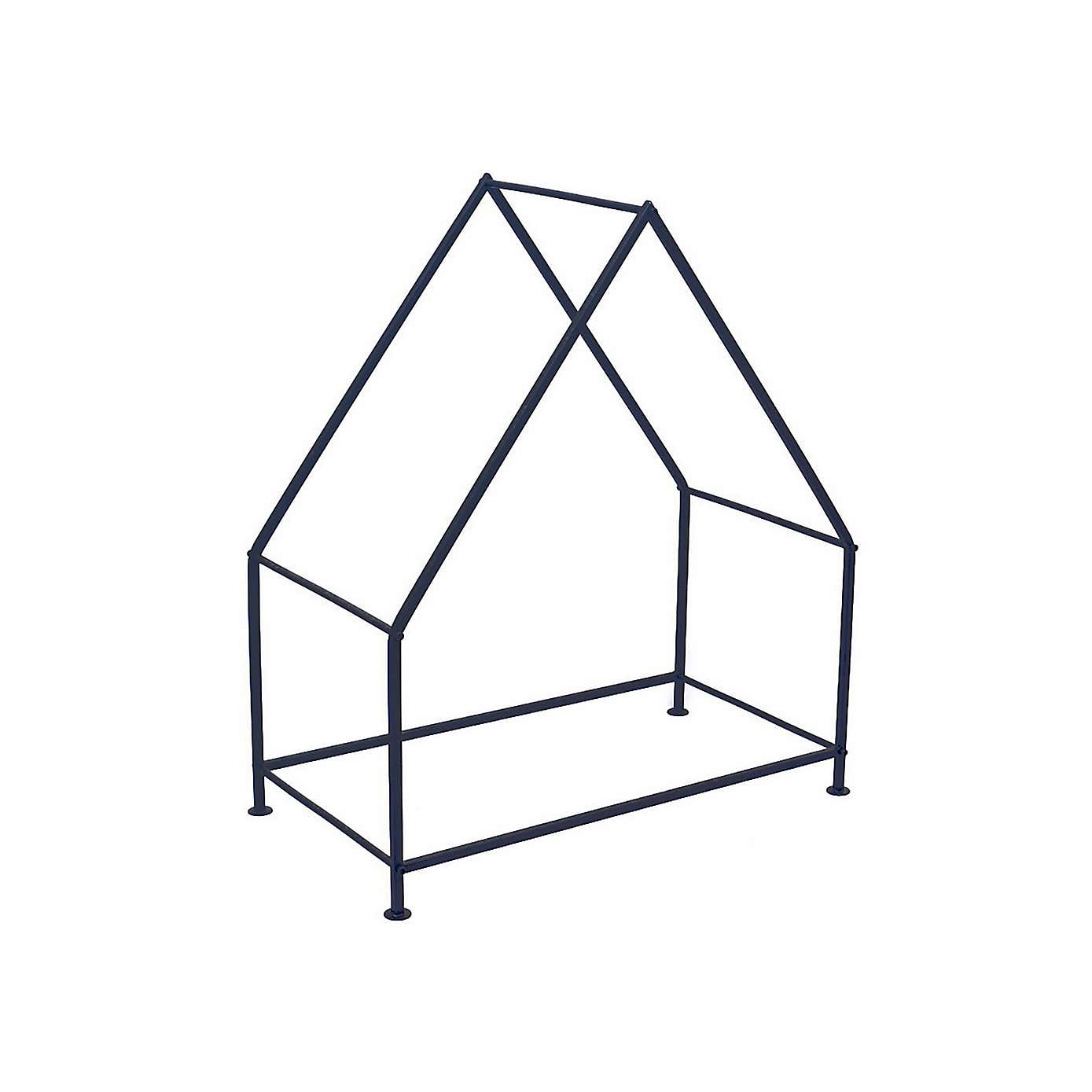 Black 65cm House Log Holder