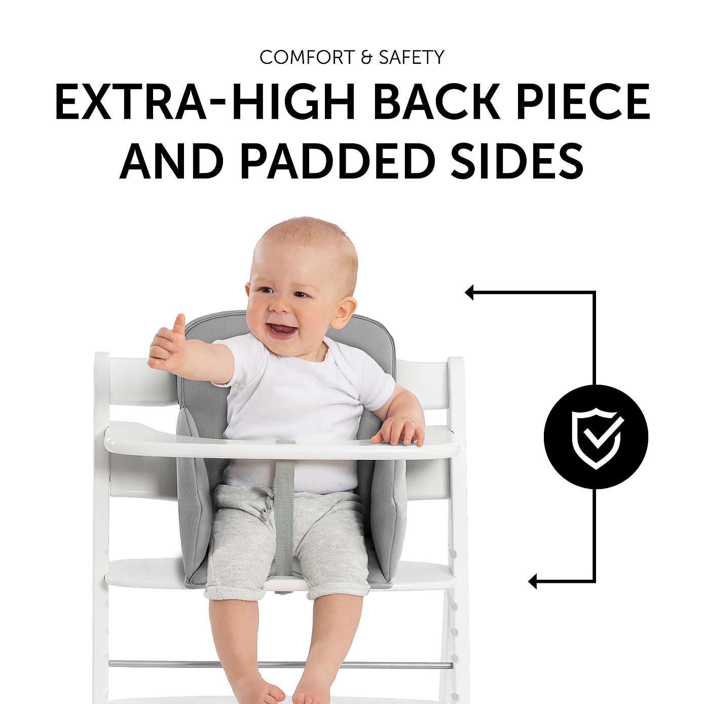 Hauck Alpha Cosy Comfort Highchair Cushion