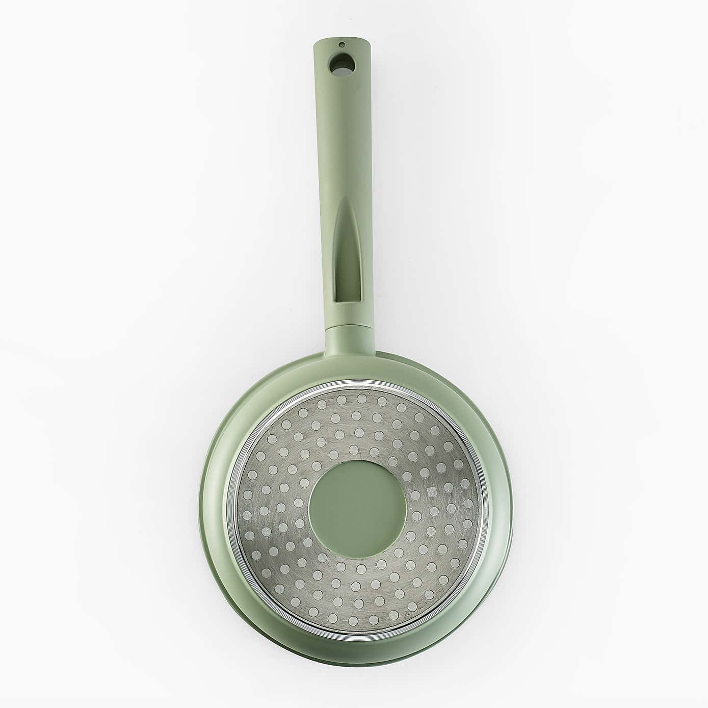 Cast Aluminium Saucepan 16cm With Lid Green