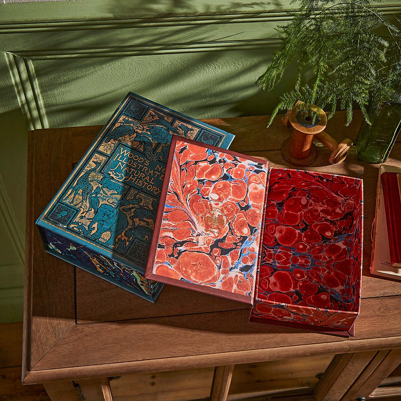 Set of 2 Storage Books