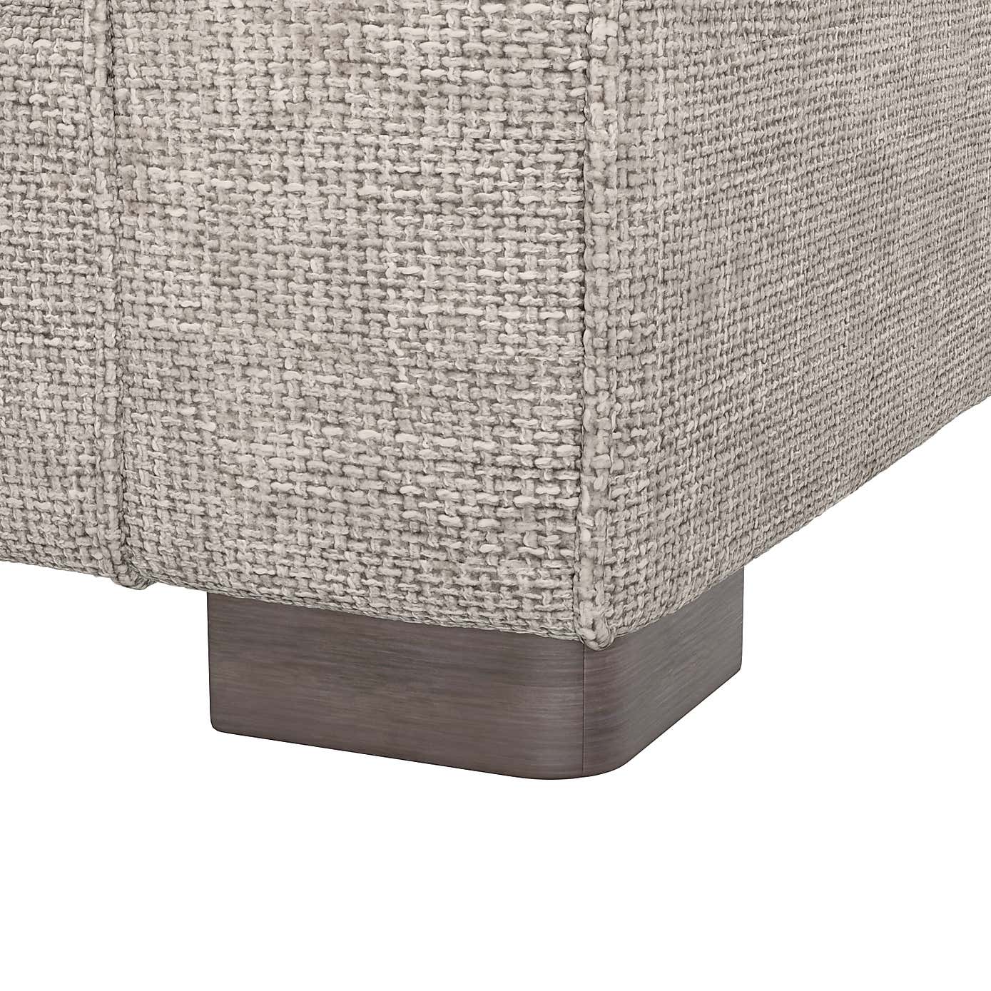 Carson Small Chunky Chenille 3 Seater Sofa