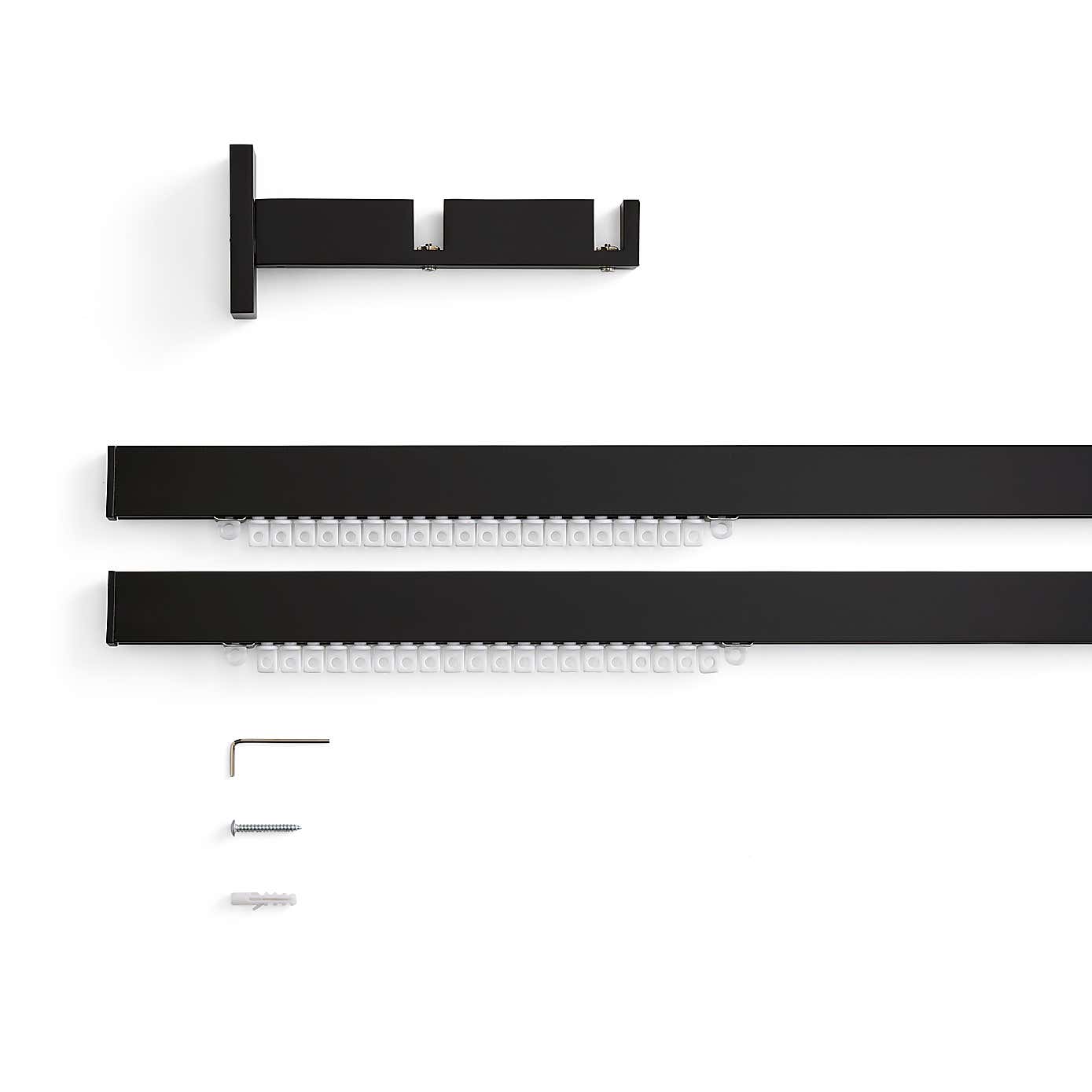 Hamilton Metal Double Curtain Track