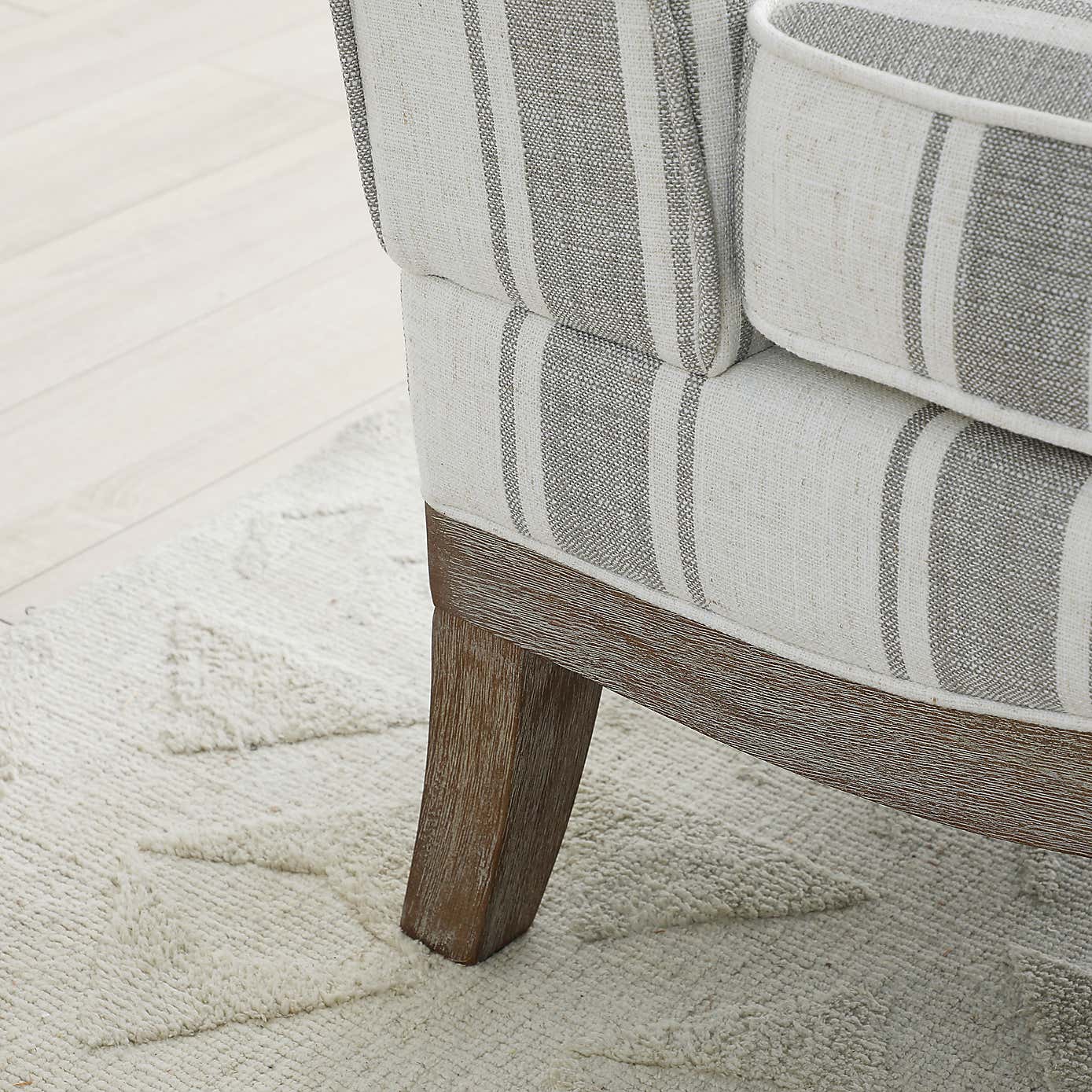Esme Linen Stripe Chair