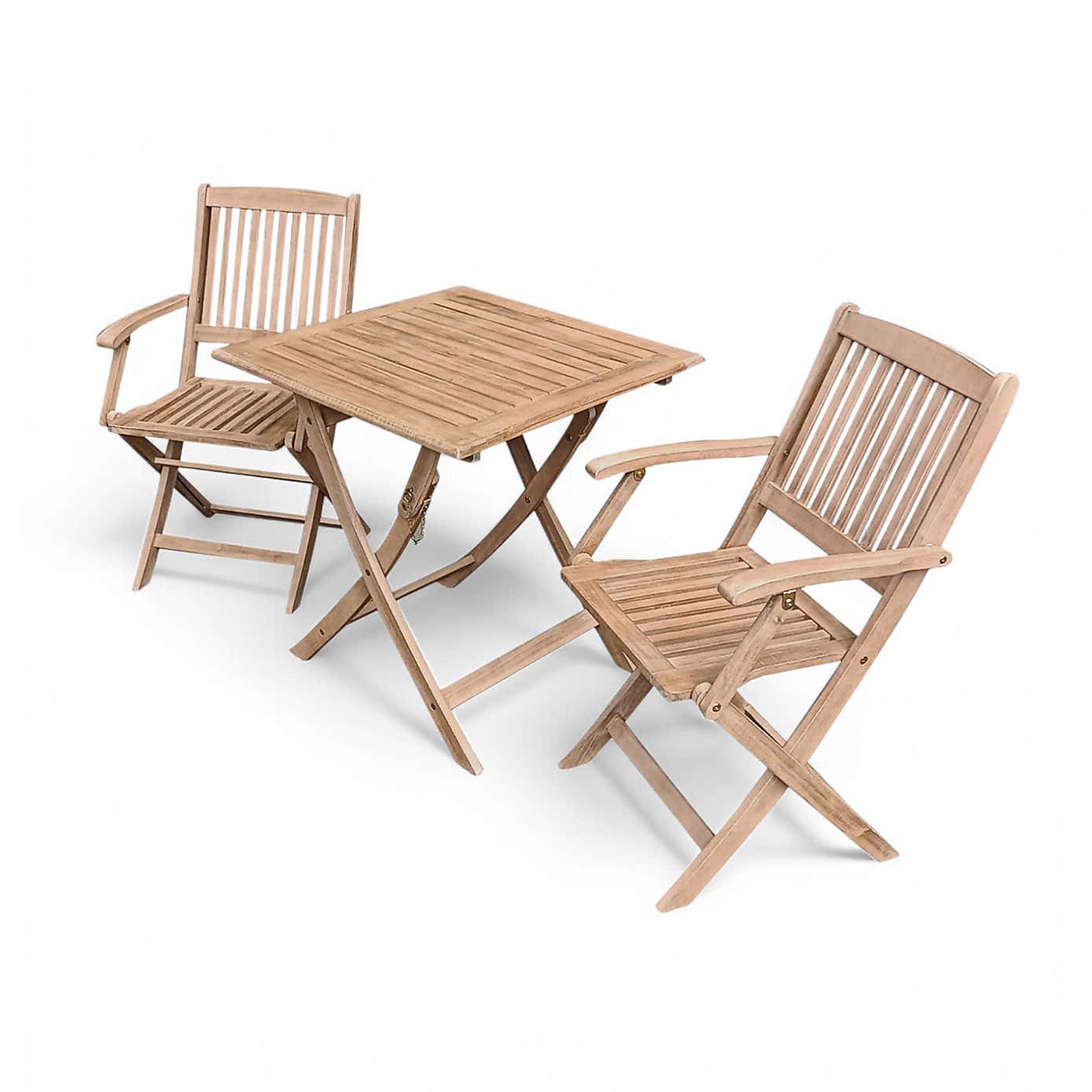 A.Mir London Square Folding Outdoor Bistro Set