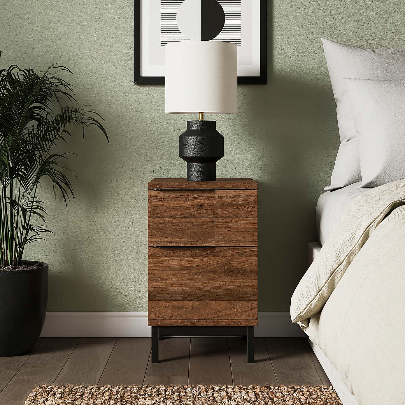 Reynolds Slim Bedside Table