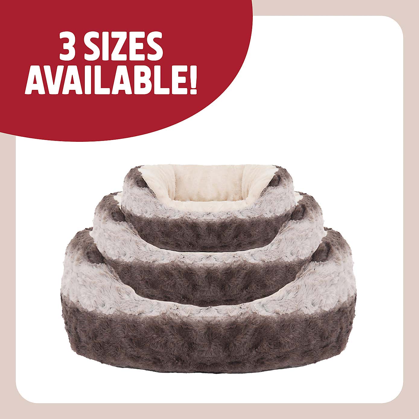 Rosewood Snuggle Oval Pet Bed