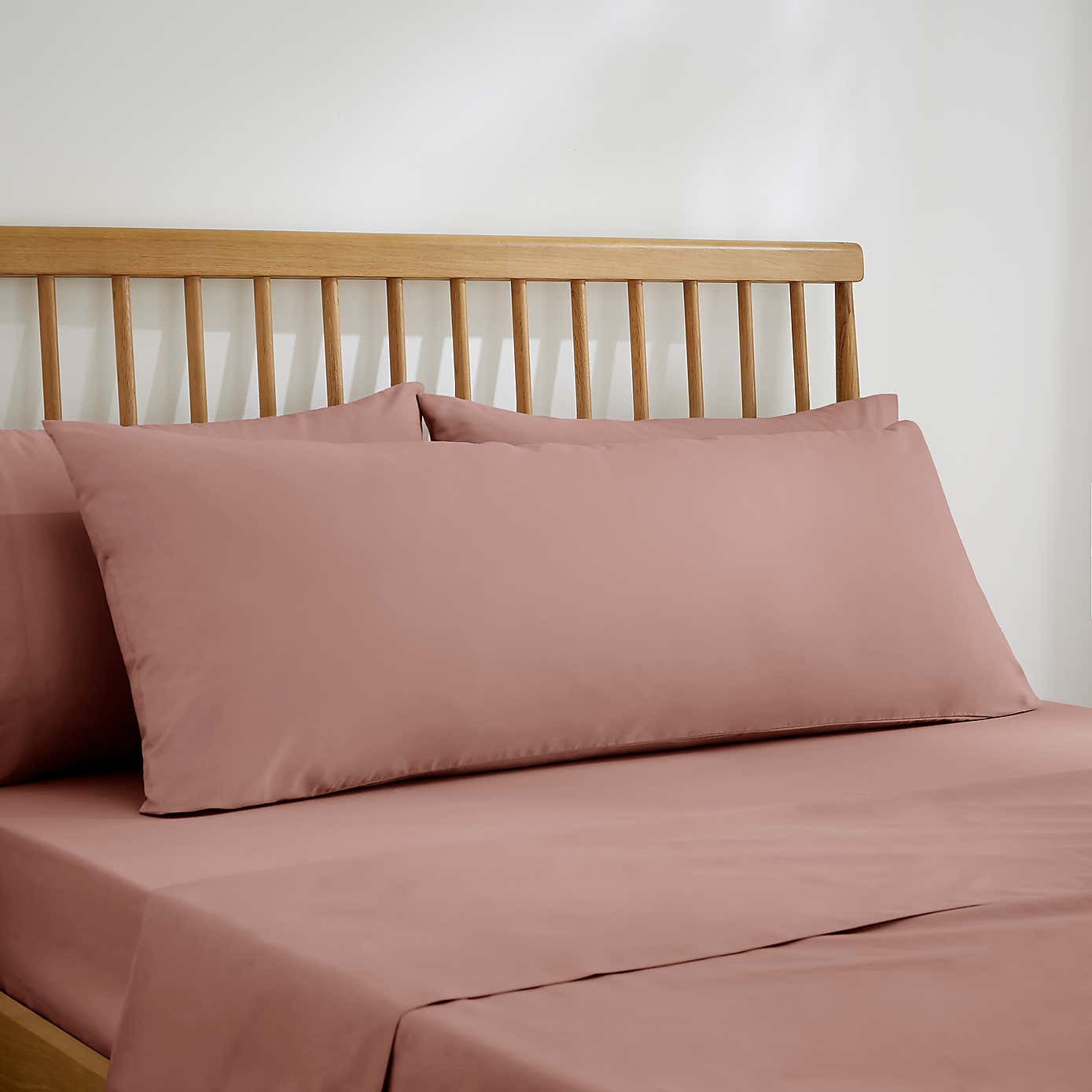 Pure Cotton Bolster Pillowcase