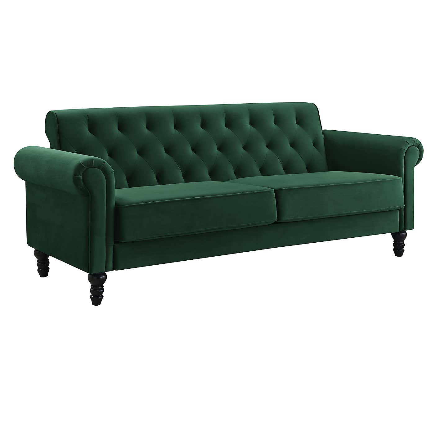 Greta Velvet 3 Seater Sofa