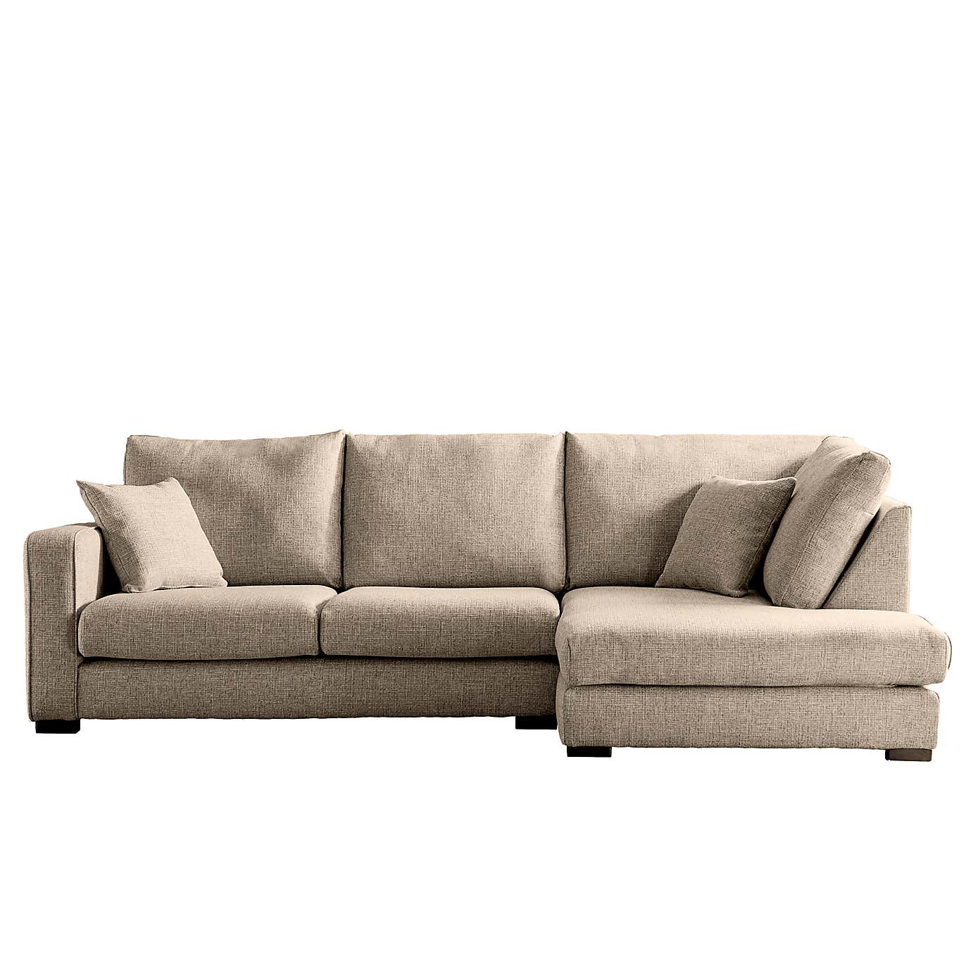Carson Chunky Multi Weave Left Hand Corner Sofa
