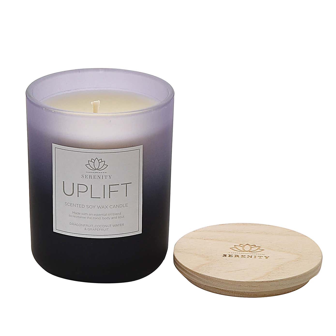 Serenity Uplift Dragonfruit, Coconut & Grapefruit Candle