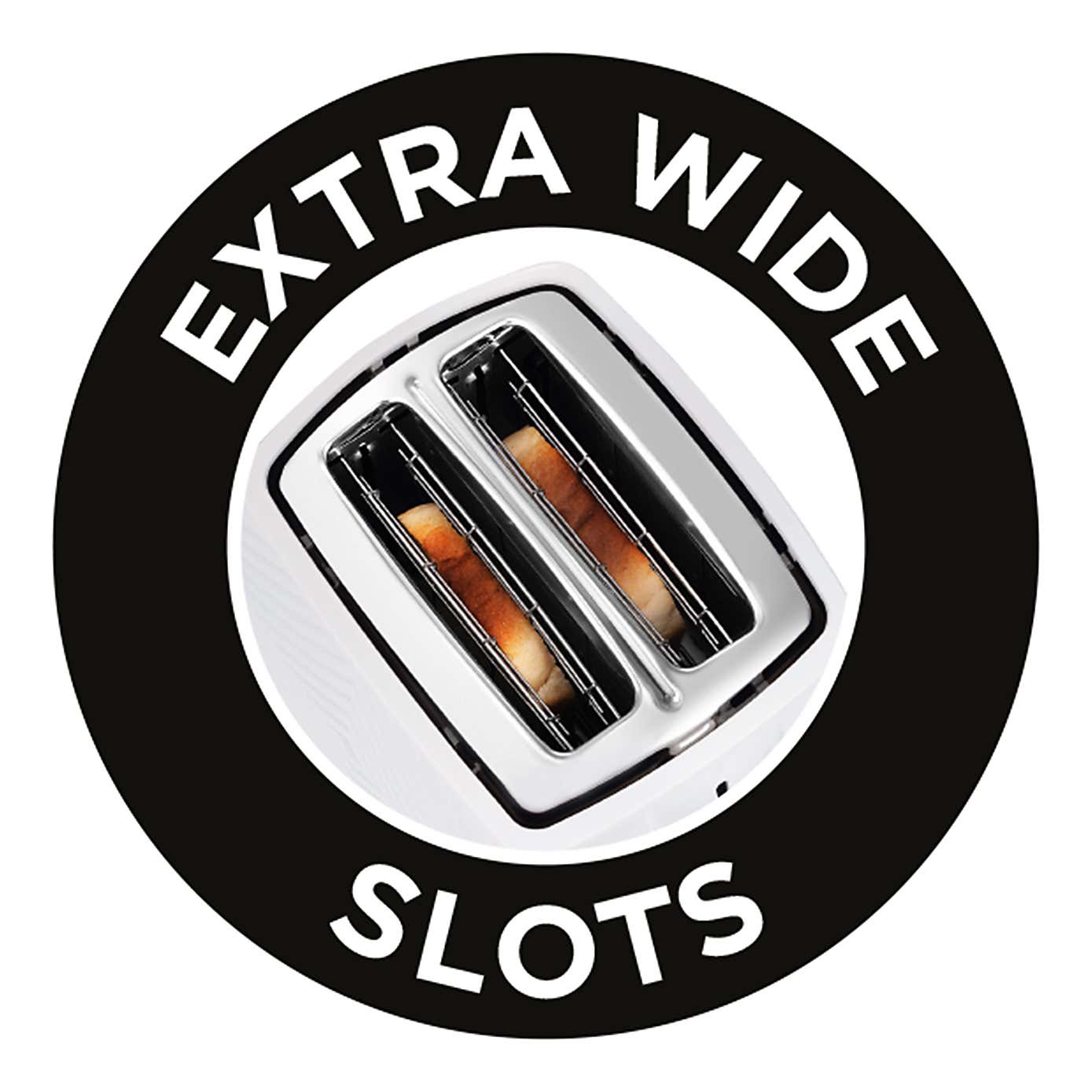 Russell Hobbs Groove 2 Slice Toaster