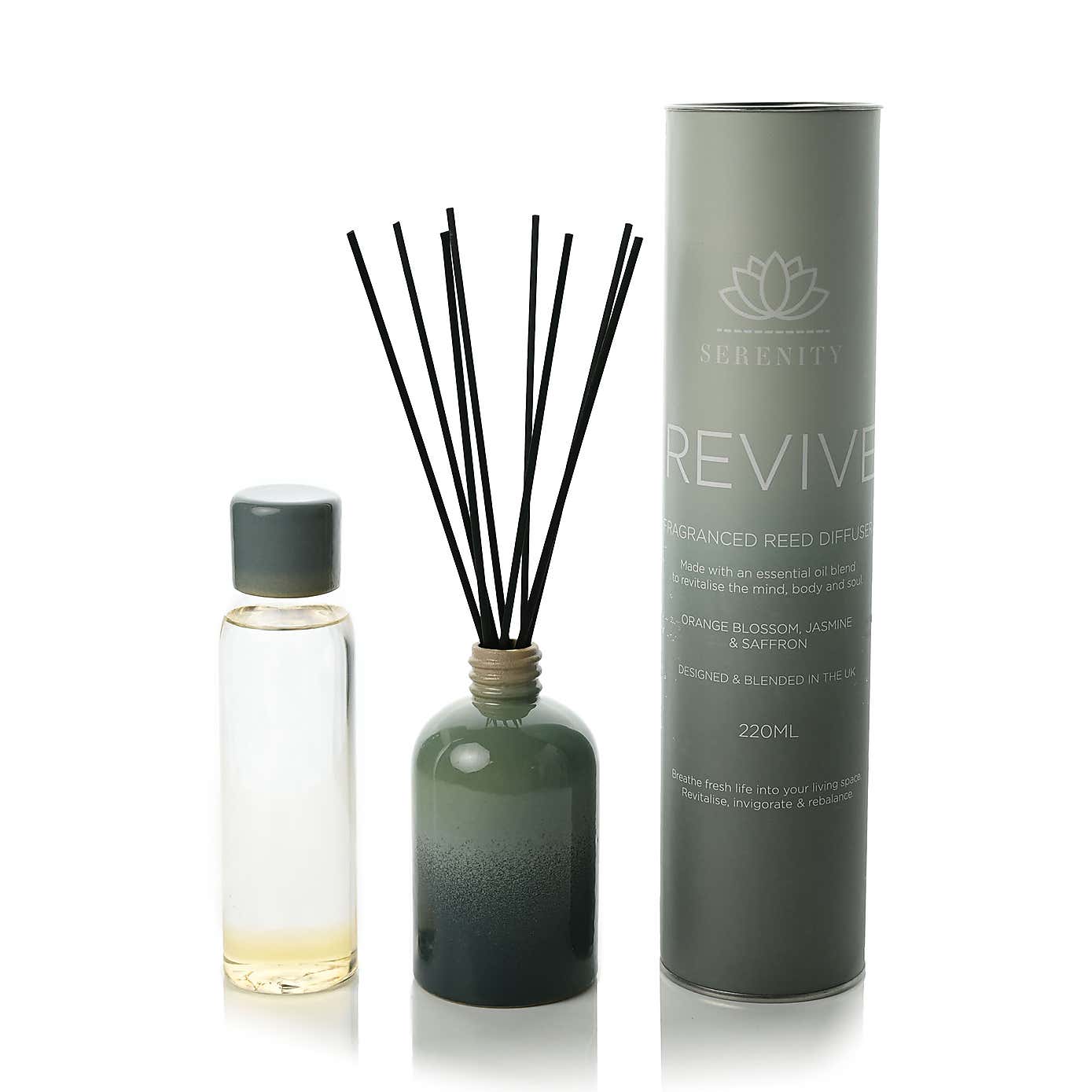 Serenity Ceramic Revive 220ml Reed Diffuser
