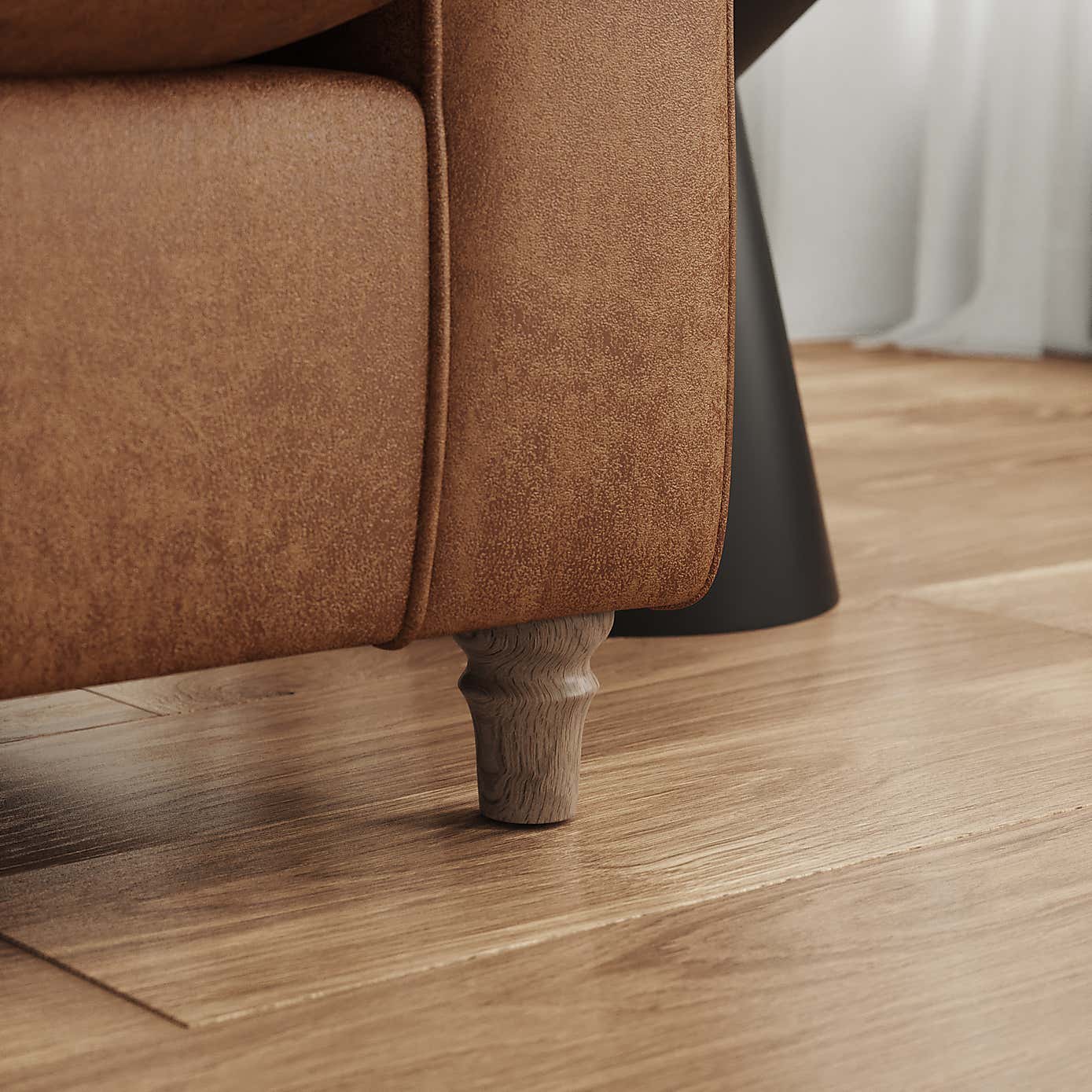 Flori Arizona Armchair, Faux Leather