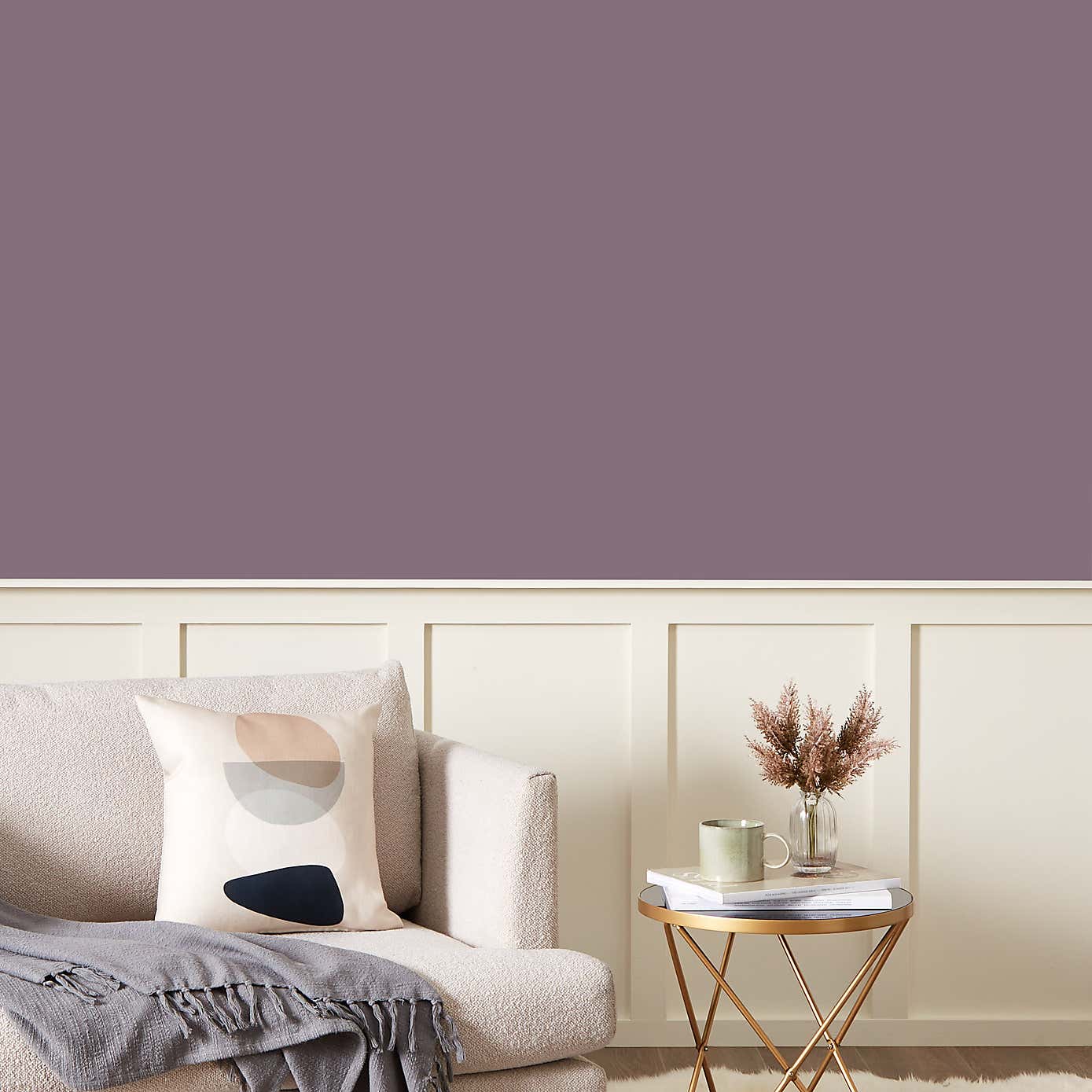 Dunelm Thistle Matt Emulsion Paint