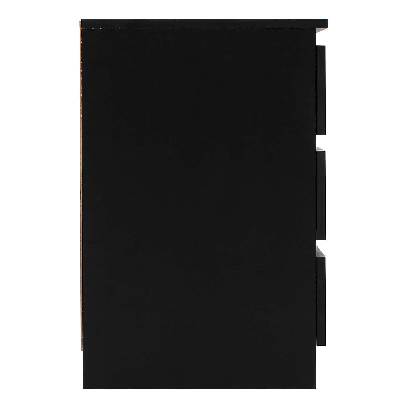 Set of 2 Malvern 3 Drawer Bedside Tables