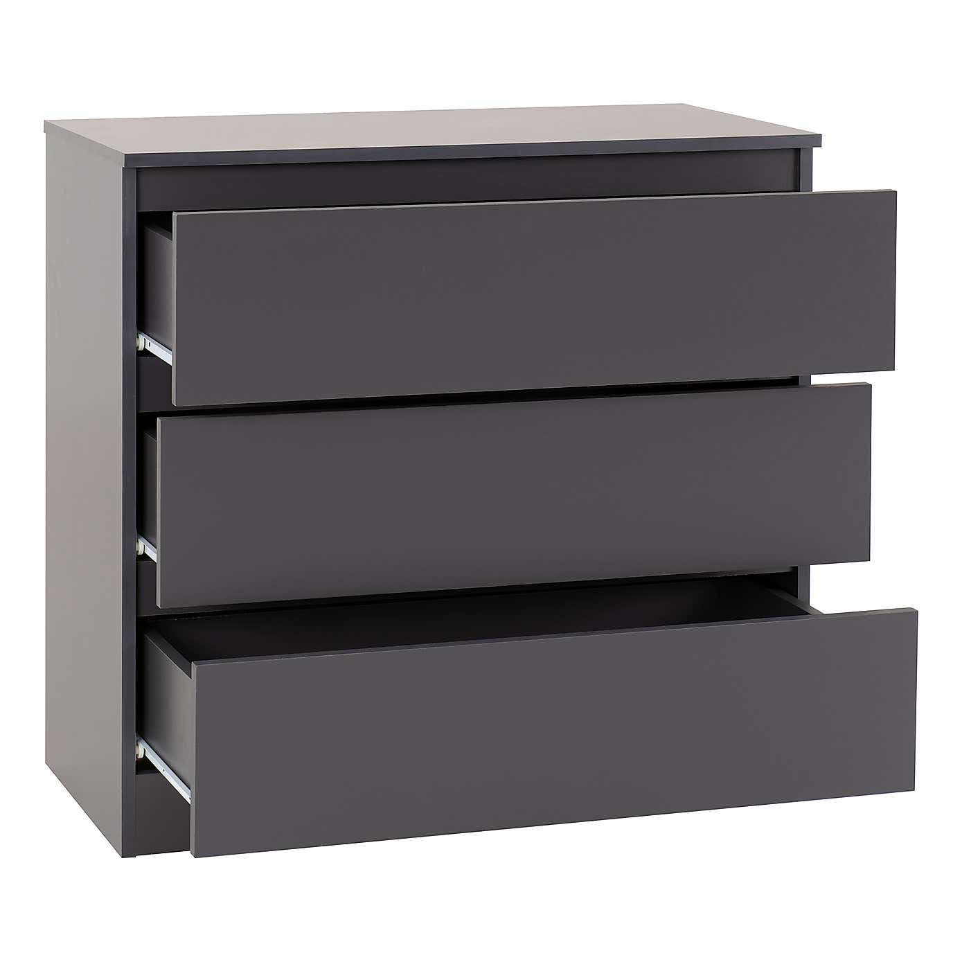 Malvern 3 Drawer Chest