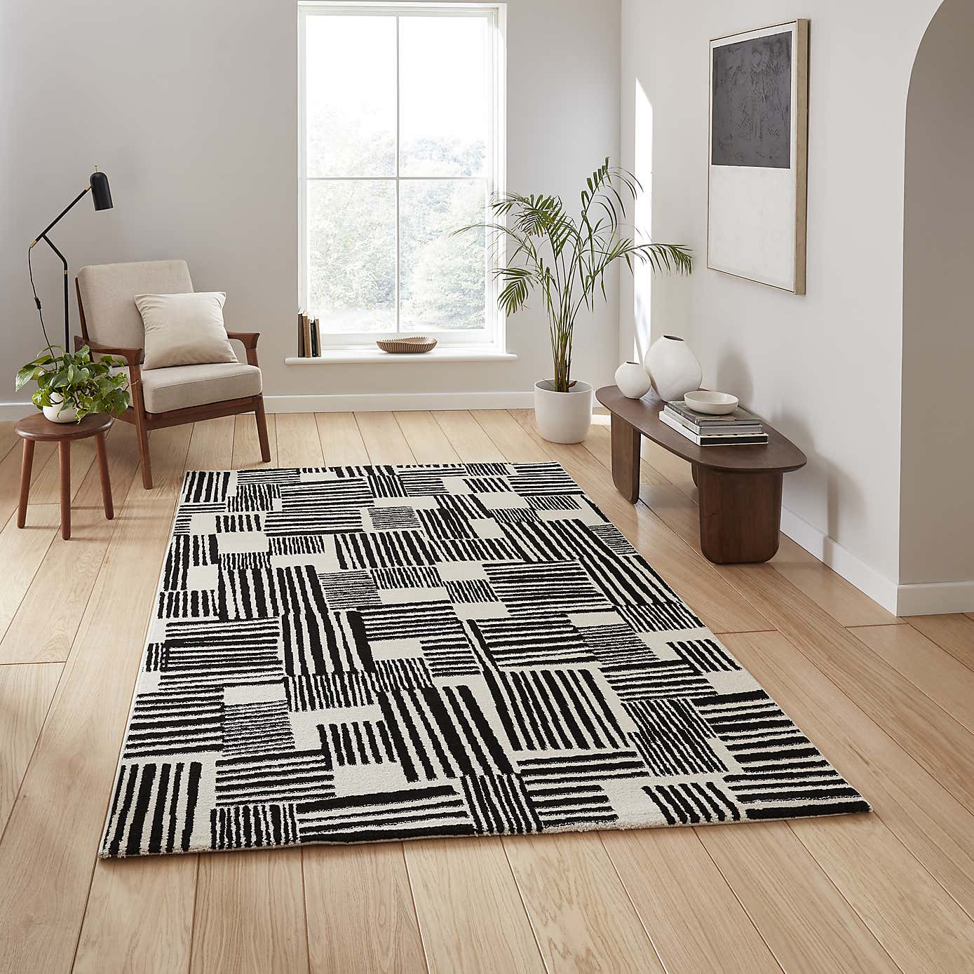 Catherine Lansfield Blocks Rug