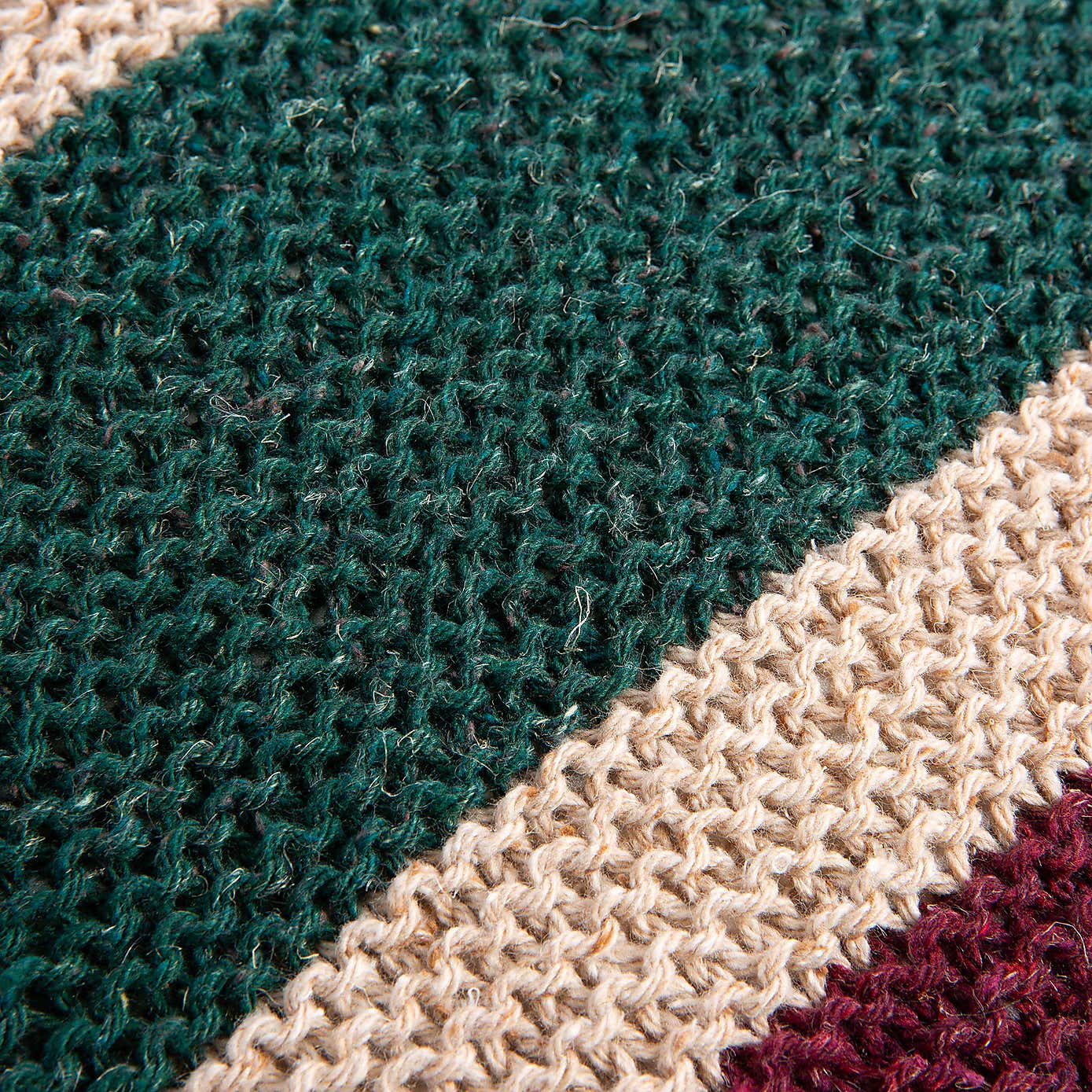 Wool Couture Rainbow Cushion Jewel Knit Kit