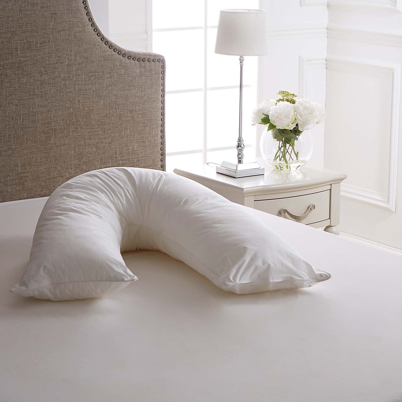 Dorma Full Forever V-Shaped Firm-Support Pillow