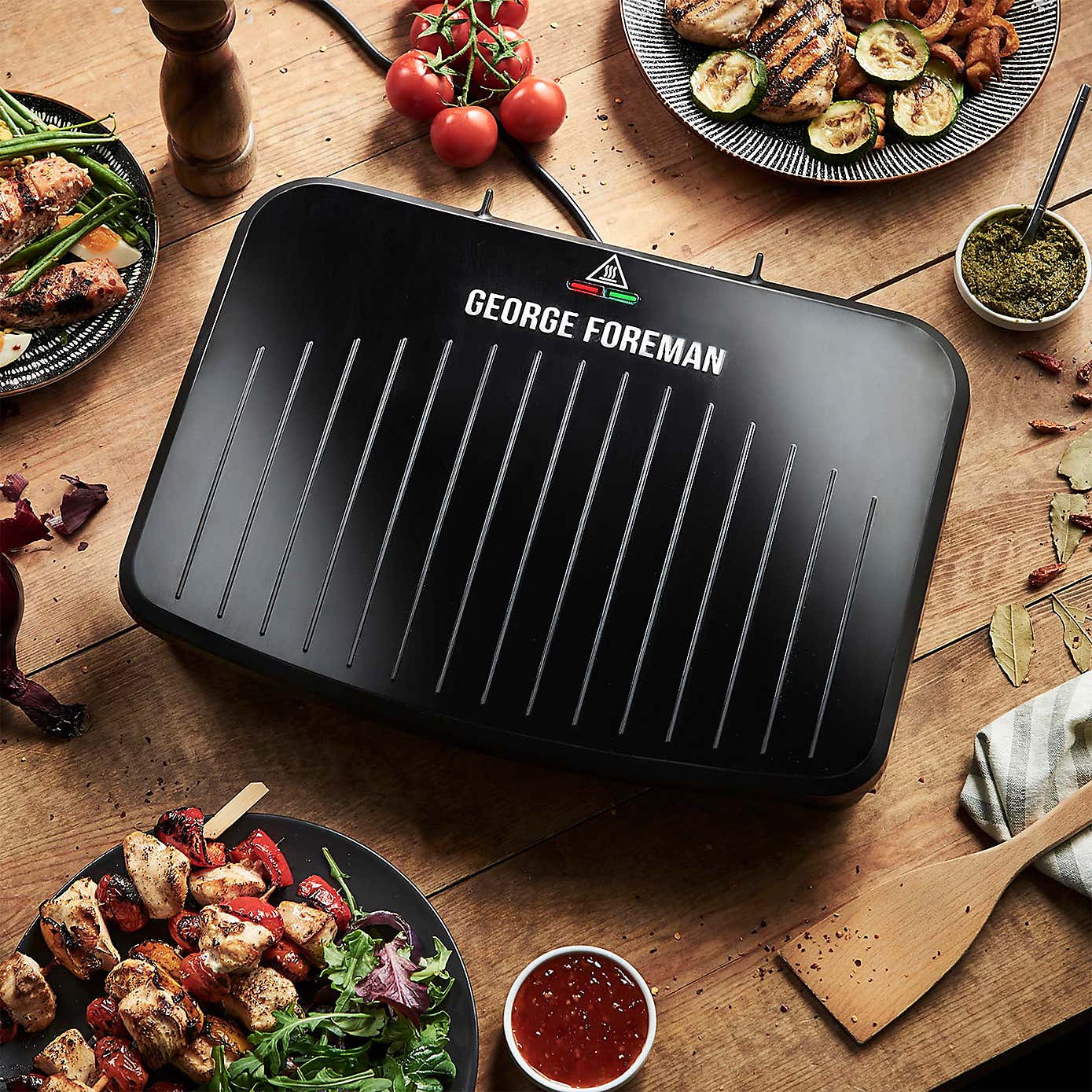 George Foreman Black Large Fit Grill