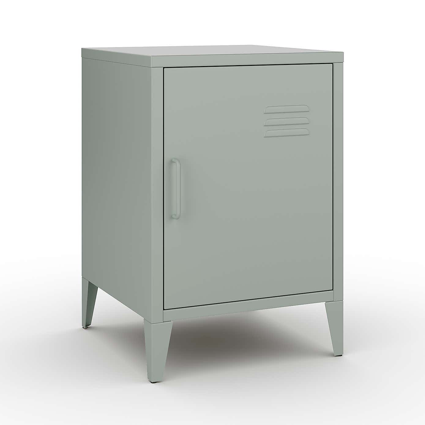 Helga Metal Bedside Table