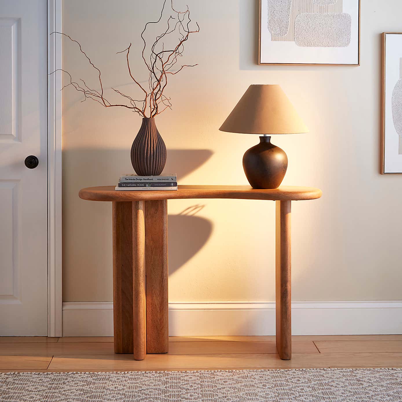 Ludo Kidney Shaped Console Table