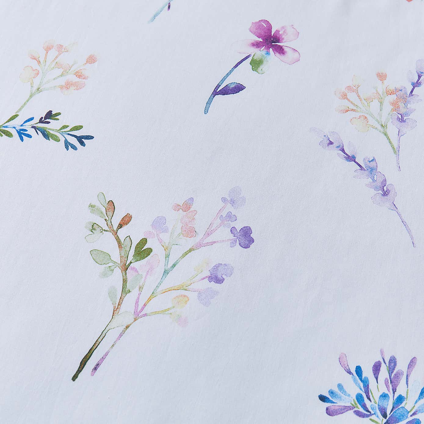 Springfield Floral Lilac Duvet Cover and Pillowcase Set