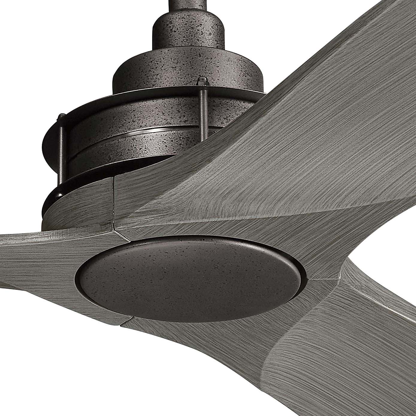 Kichler Ried Ceiling Fan & Remote, 142cm