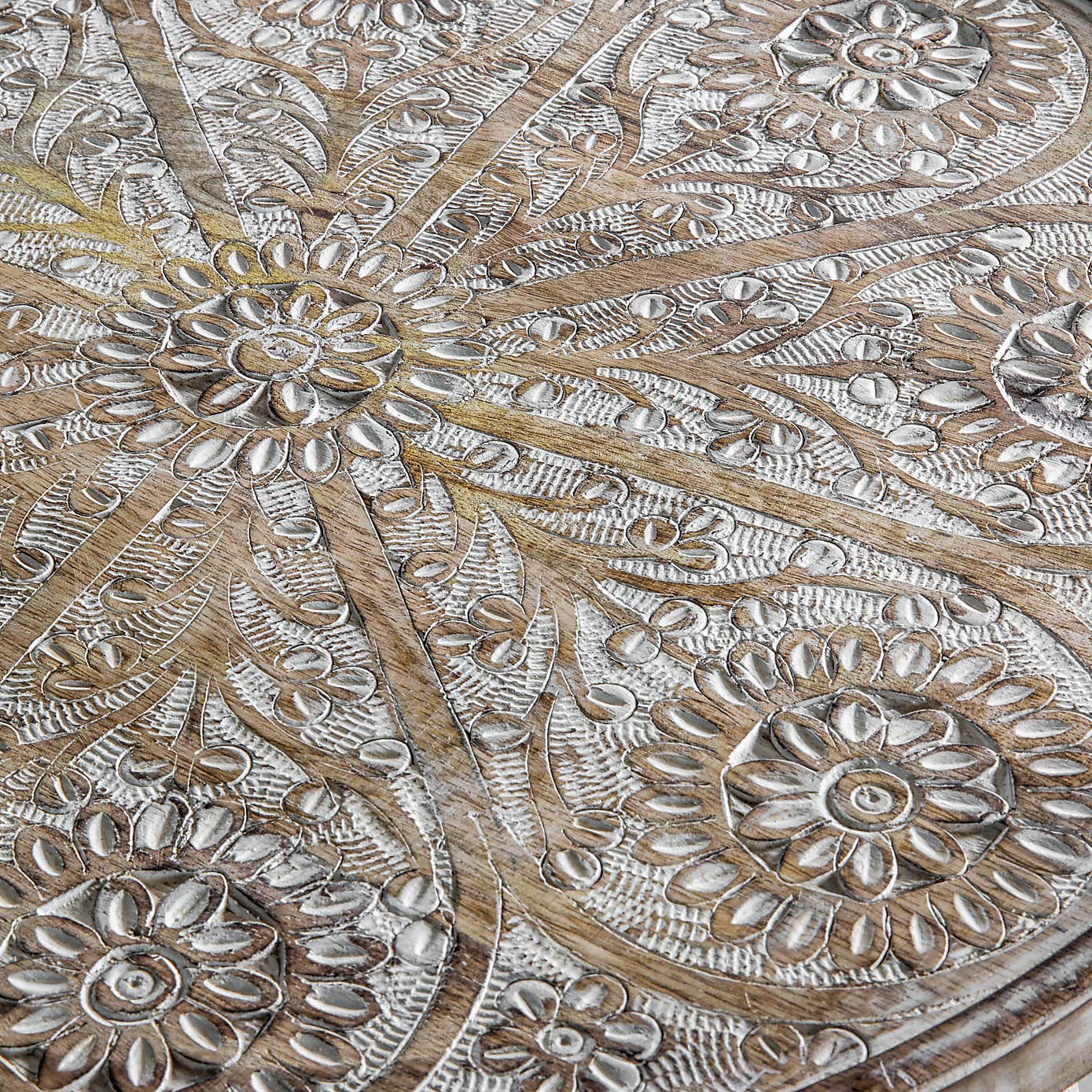 Brede Side Table, Natural White