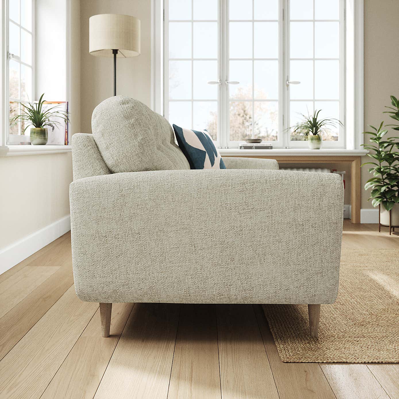 Sven Chunky Chenille 2 Seater Sofa