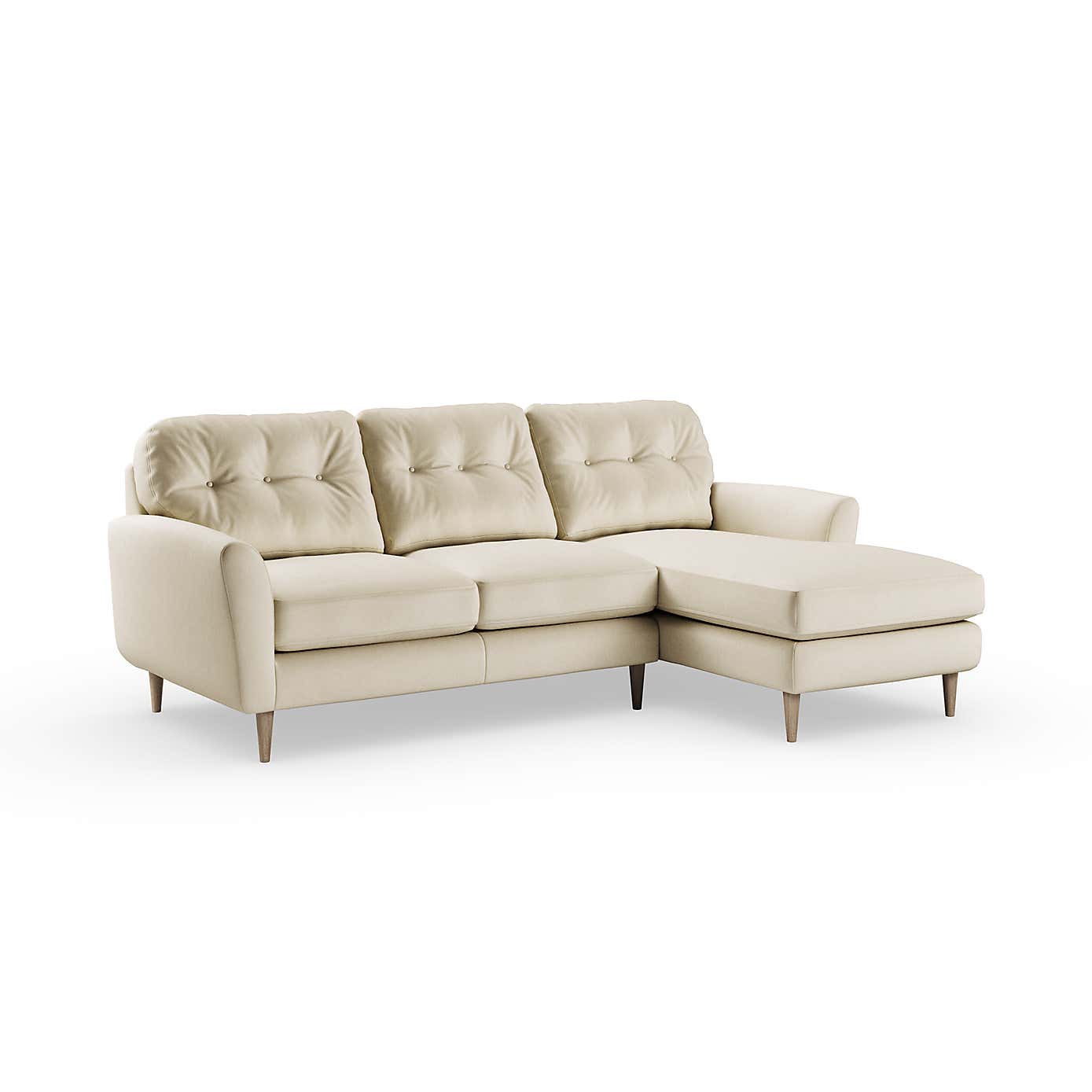 Sven Opulent Velvet Large Corner Chaise Sofa