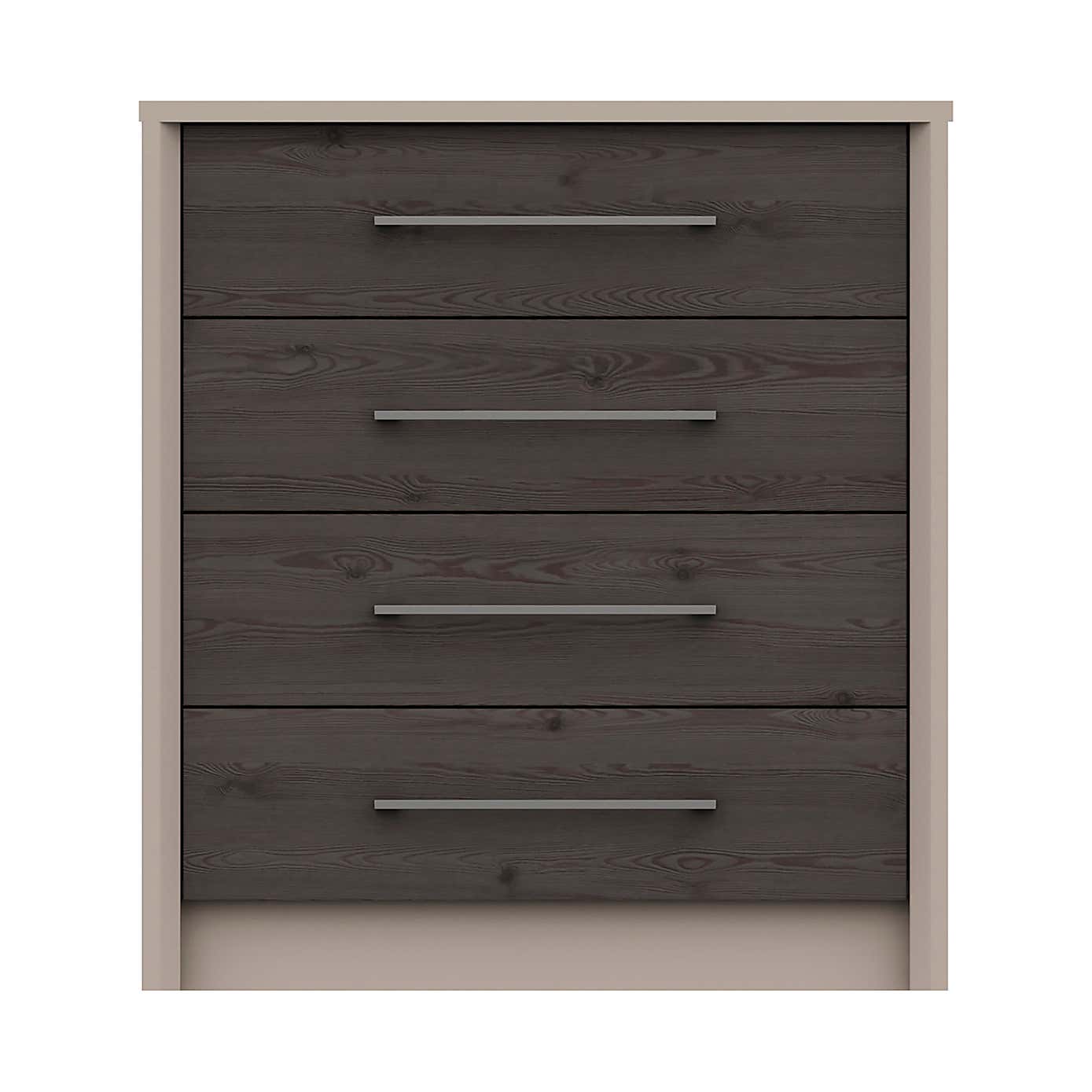 Dolan Grey Oak Effect 4 Drawer Chest