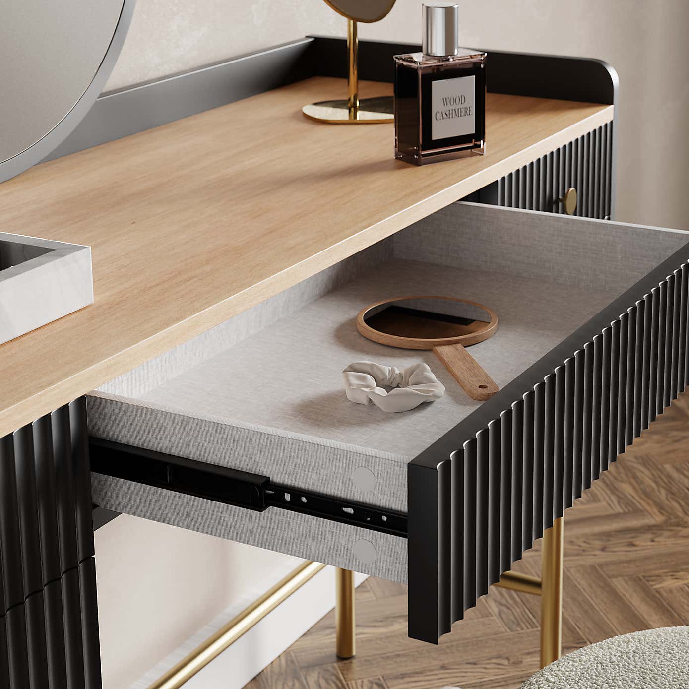 Georgi 5 Drawer Dressing Table