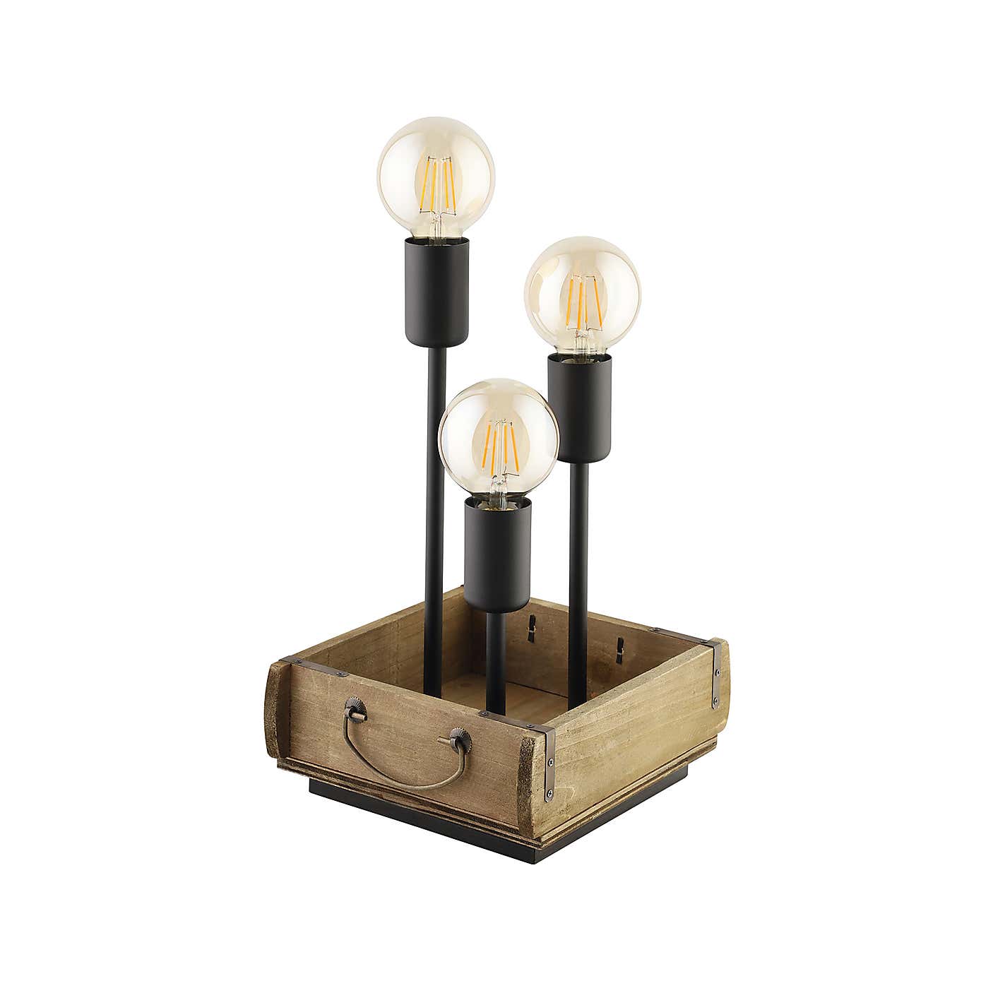 EGLO Tooton Mid Century Industrial Table Lamp