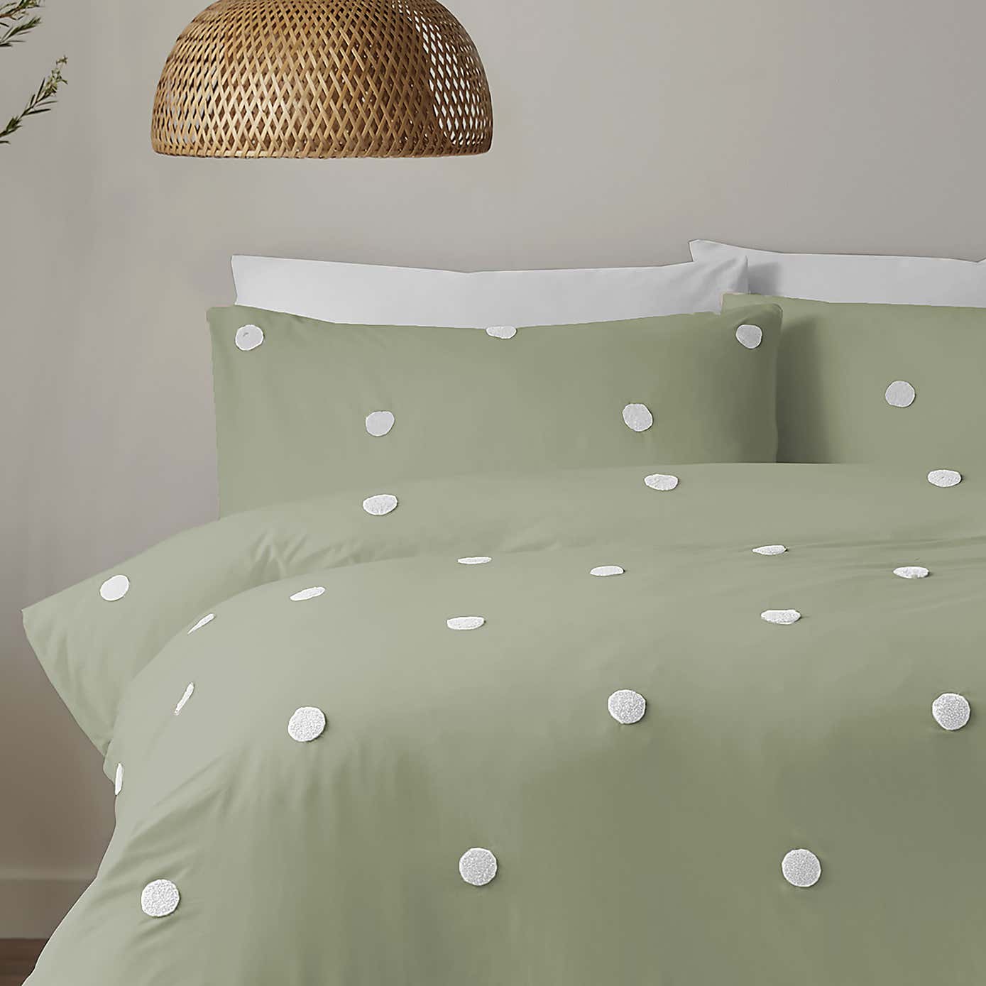 Dot Garden Duvet Cover and Pillowcase Set