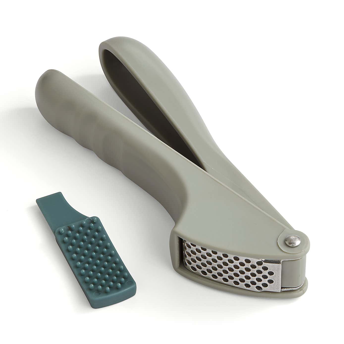 Handy Kitchen Stainless Steel Garlic Press