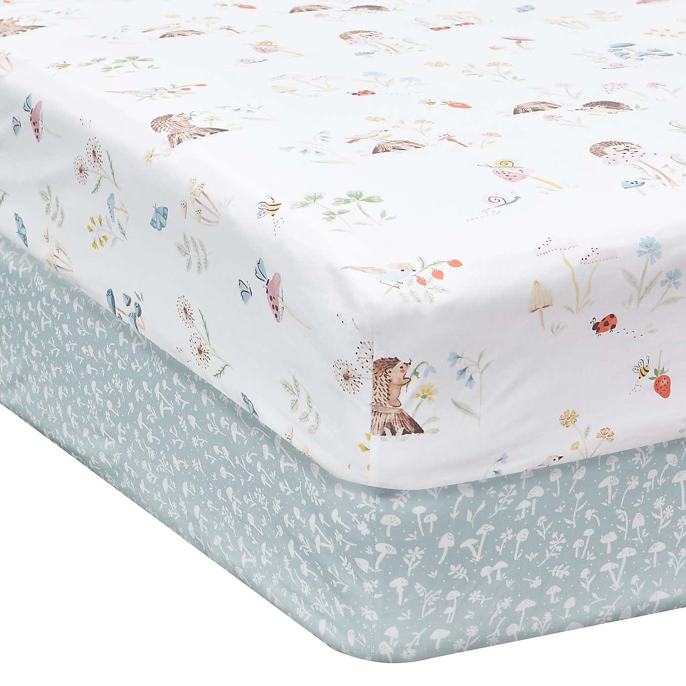 Hettie The Hedgehog Set of 2 Fitted Sheets