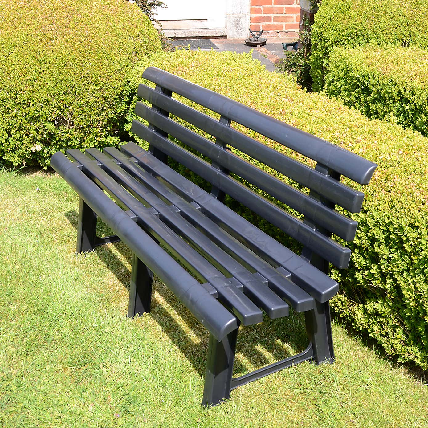 Brindisi Dark Grey Bench