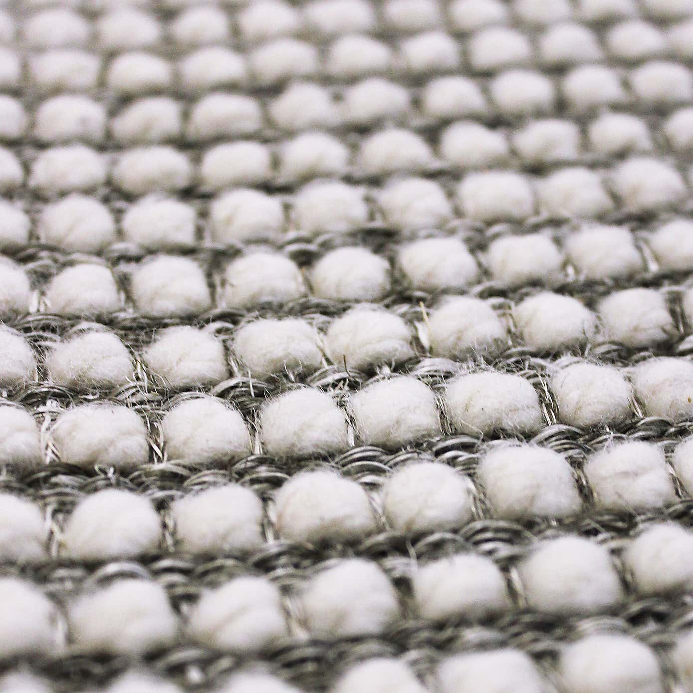 Textured Dot Border Bobble Runner