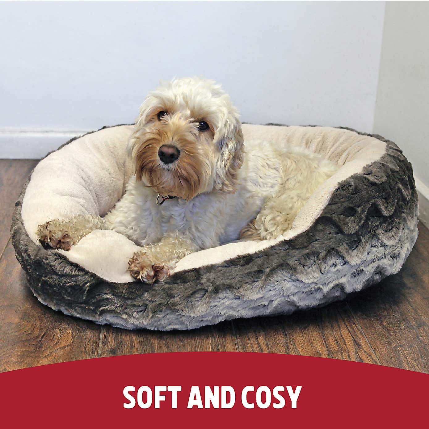 Rosewood Snuggle Oval Pet Bed